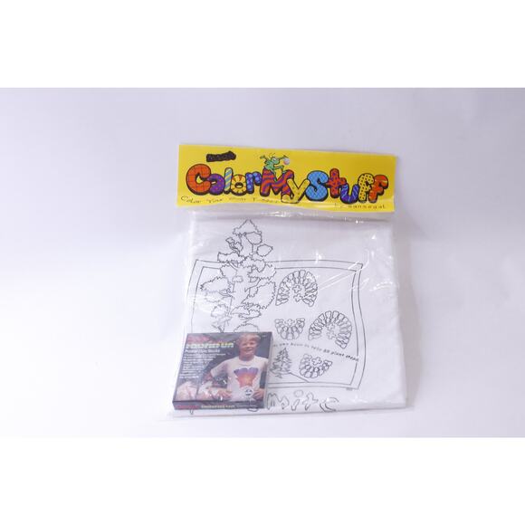 Color My Stuff by Sansegal, T-shirt with Pentel FabricFun Pastel Dye Sticks - Picture 1 of 2